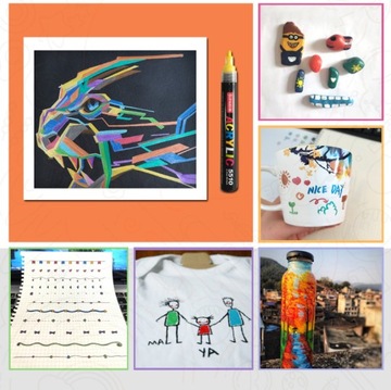 АКРИЛОВЫЕ МАРКЕРЫ JUPAI АКРИЛОВЫЕ МАРКЕРЫ 24 цвета PROМАРКЕРЫ