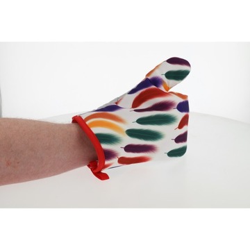 KUCHENNA RĘKAWICA TEFLONOWA ŁAPKA CHWYTAK wzory