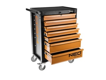 Шкаф базовый для мастерской, 7 ящиков, НЕО 84-222
