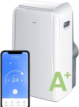 Klimatyzacja OSUSZACZ 3w1 Klimatyzator przenośny 2,9 kW do 32 m² WiFi APP