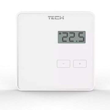 Sterownik pokojowy bezprzewodowy TECH R-8b biały