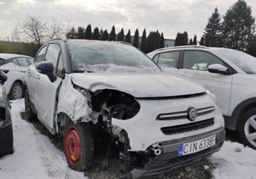 Fiat 500X Crossover Facelifting 1.0 Firefly 120KM 2021 Fiat 500X 12.2021r, SALON POLSKA. 1.0 Benzyna. Uszkodzony prawy przod. Pal, zdjęcie 1
