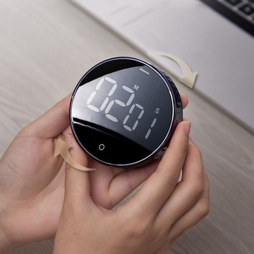 Цифровой таймер, магнитный секундомер Baseus Heyo