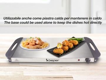 ПОДОГРЕВАТЕЛЬ ДЛЯ БУФЕТА Beper P101TEM001 Нержавеющая сталь ХИТ!
