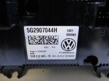 PANEL KLIMATIZACE 5G2907044H VW PASSAT B8