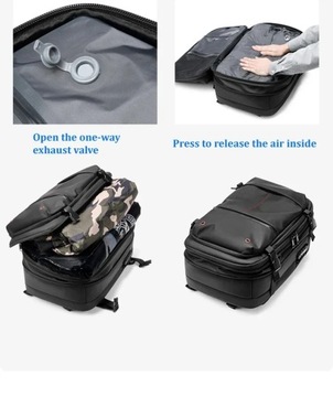 17-дюймовый Airback с вакуумным сжатием Travel Bac