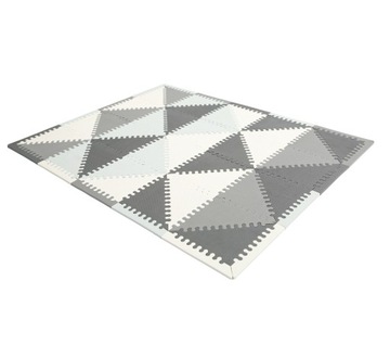 GRUBA MATA PIANKOWA PUZZLE 157x127 cm PODKŁAD do ZABAWY + TORBA
