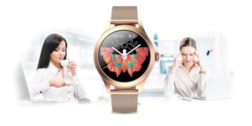 Женские SMARTWATCH G.Rossi SW014G2 Розовое золото