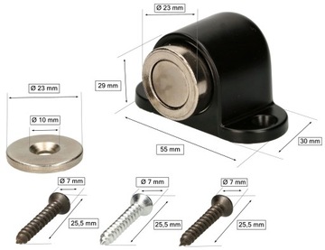 ДВЕРНОЙ БУЛЛЕР BUMP МАГНИТНЫЙ СТОПОР ДВЕРИ МАГНИТНЫЙ СЕКундомер