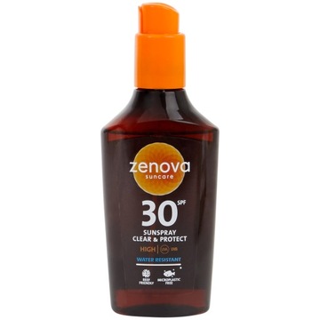 olejek w spray do opalania ZENOVA SPF30 200 ml