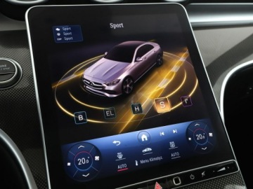 Mercedes Klasa C W206 Limuzyna Plug-in 2.0 300e 313KM 2021 Mercedes C 300 PHEV full LED skóra/alcantara, zdjęcie 25