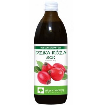 Sok Dzika Róża 100% 500ml, Alter Medica
