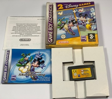Disney football + Skateboarding Game Boy Advance