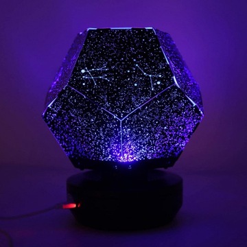 Projektor gwiazd 3D kreatywna lampka USB tylko 3 W