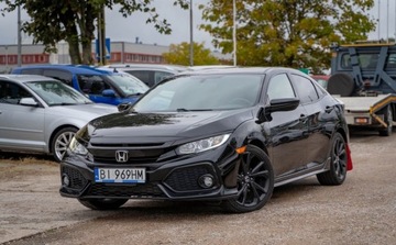 Honda Civic X Hatchback 5d 1.5 VTEC Turbo 182KM 2017 Honda Civic Honda Civic X 1.5 i-VTEC 182KM 1.5 Benzyna 182KM