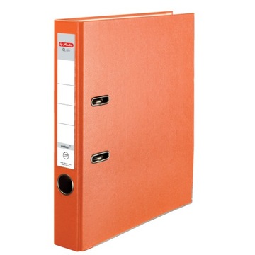 Segregator Q.file 5 cm Teczka Organizer na Dokumenty pomarańczowy