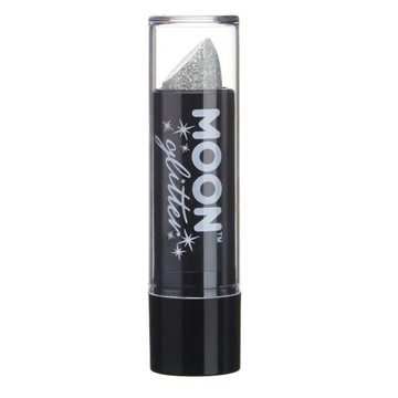 MOONGLOW szminka holograficzna glitter Silver