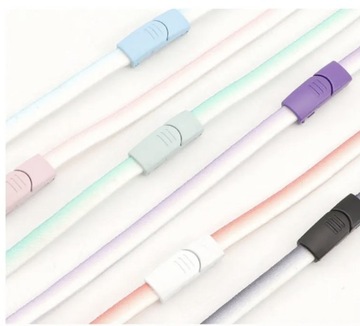 Автоматические МЕТАЛЛИЧЕСКИЕ зажимы для шнурков - БЕЗ ЗАВЯЗОК