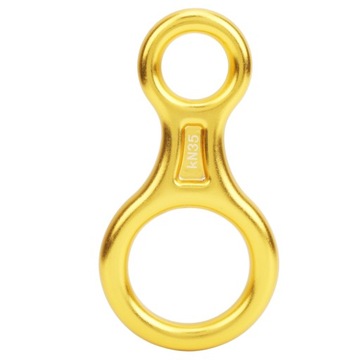 Wspinaczka 35KN Rysunek 8 Sprzęt zjazdowy Descender Aluminiowa płyta