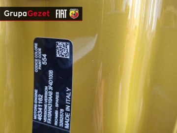 Mercedes 2026 Fiat 500 Hybrid Torino 1.0 65KM Zółty Gold, zdjęcie 10