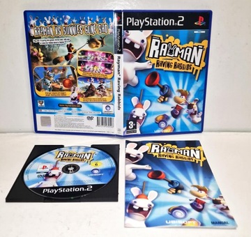 Игра RAYMAN RAVING RABBIDS PS2 3XA