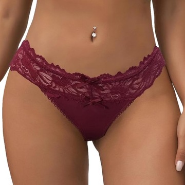 SEKSOWNE MAJTKI DAMSKIE KORONKOWE STRINGI SEX