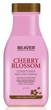 BEAVER CHERRY BLOSSOM ODŻYWKA WŁ. PRZETŁUSZCZAJĄCE