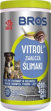 PREPARAT NA ŚLIMAKA 250 G vitrol BEZPIECZNY DLA ZWIERZĄT