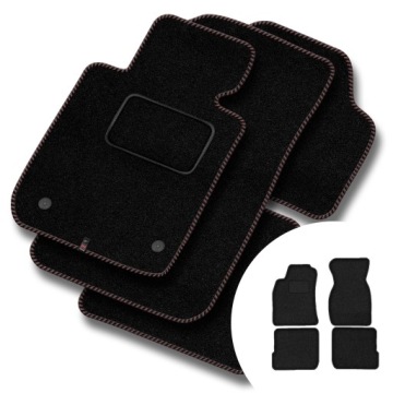 Velurové koberce Streak pro Audi A6 C5 1997-2004 8 stopek