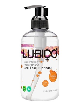 Lubrykant żel intymny Lubido ANAL Ease 250ml wodny nie plami 1szt butelka