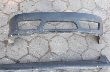 AUDI A4 B6 02R TUNING DOPLNĚNÍ LIŠTA NÁRAZNÍKU PŘEDNÍ PRAHU X2