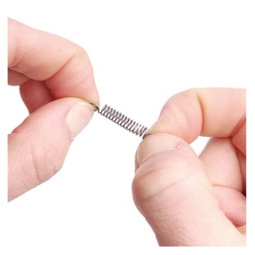 Sprężyna Naciągowa z Uchem 6x4mm – Mocna Stal Nierdzewna 20 sztuk