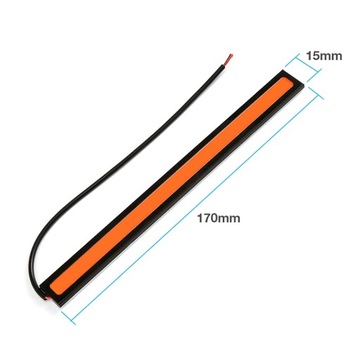 OŚWIETLENIE LED WNĘTRZA BAGAŻNIKA SCHOWKA KABINY PAKI 2 X PASEK 17CM 12V