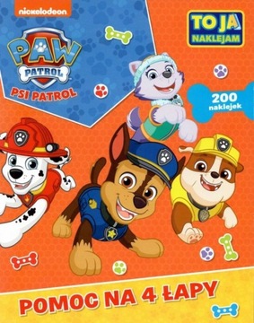 Psi Patrol To ja naklejam Pomoc na 4 łapy