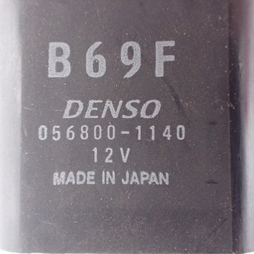 MAZDA MPV 323 PREMACY RELÉ PUMPY PALIVA B69F ČERNÁ 056800 1140 DENSO