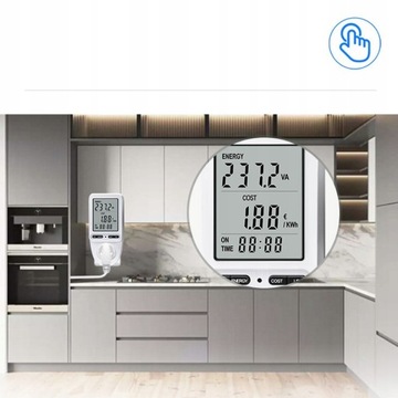 ВАТ МЕТР СЧЕТЧИК ПОТРЕБЛЕНИЯ ТОКА ЭНЕРГИЯ HD