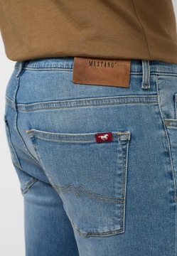 MUSTANG FRISCO SKINNY MĘSKIE SPODNIE JEANSOWE JEANSY DŻINS W34 L30