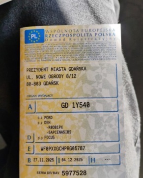 Ford Focus IV 2024 Ford Focus 112025r, SALON POLSKA 1.0 BenzynaHYBRID. Uszkodzony prawy przod, zdjęcie 19