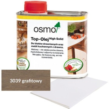 OSMO 3039 TOP OLEJ grafitowy z easy pad