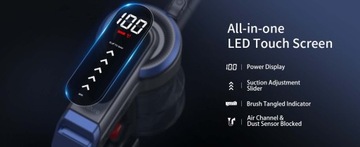 HONITURE 400W/33KPa O беспроводной пылесос