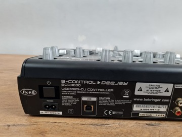 Контроллер интерфейса Behringer BCD 3000 USB MIDI DJ — не тестировался
