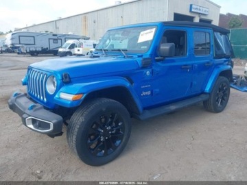 Jeep Wrangler IV 2022 Jeep Wrangler 4XE Unlimited Sahara 2022 2.0l 2.0 Hybryda 270KM, zdjęcie 1