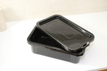 Черный пластиковый контейнер Multibox емкостью 4,5 л.