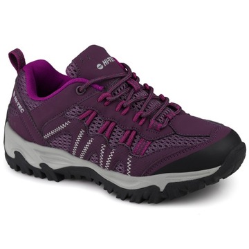 Buty damskie HI-TEC JAGUAR WOMENS ITALIAN PLUM/FESTIVAL FUCHSIA