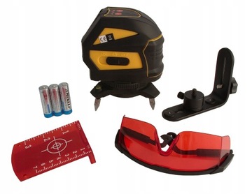 Многолинейный перекрестный лазер CROSS 2W для определения уклонов, самовыравнивающийся