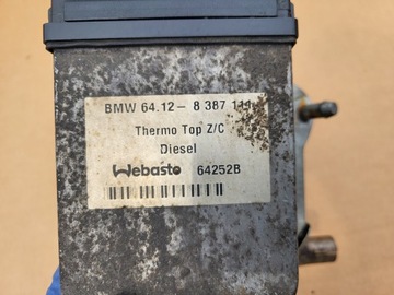 OGRZEWANE POSTOJOWE WEBASTO POMPKA THERMO BMW 5 E39 OE