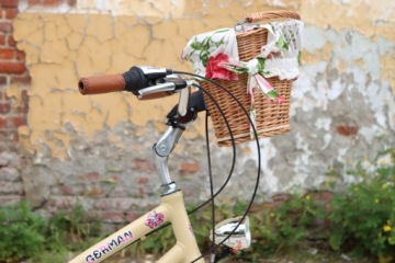 КРАСИВЫЙ КРЕМОВЫЙ АЛЮМИНИЕВЫЙ ЖЕНСКИЙ ПЛЯЖНЫЙ КРУИЗЕР 28 городской ретро велосипед