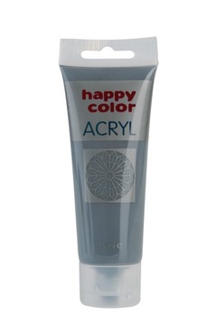 Farba akrylowa 75ml CIEMNOSZARA ZIELONKAWA Happy C