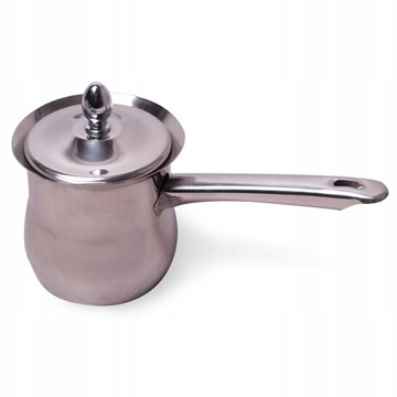 TYGIELEK DO KAWY RONDELEK Z POKRYWKĄ KAMILLE