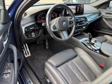 BMW Seria 5 G30-G31 Touring Facelifting 2.0 520d 190KM 2023 BMW 520 M Sport PRO,Salon Polska,adaptacyjne led,d, zdjęcie 9